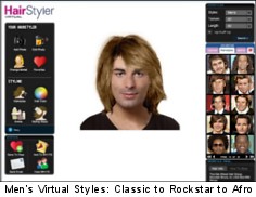 Many Virtual Hairstyles for Men